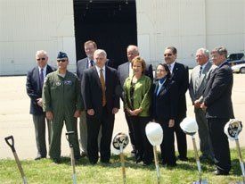 Dean Baldwin Hangar Expansion Begins
